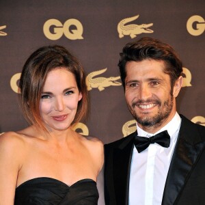 Bixente Lizarazu et Claire Keim - Soirée GQ au Musée d'Orsay à Paris le 16 janvier 2013.