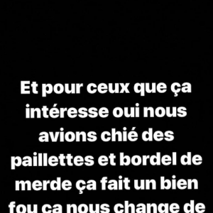 Wahiba Ribéry, la femme de Franck Ribéry, règle ses comptes sur Instagram, le 4 janvier 2019.
