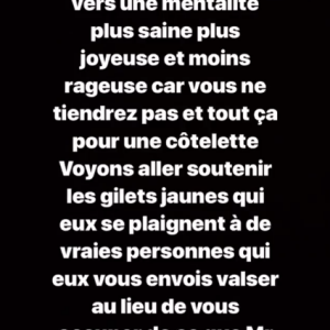 Wahiba Ribéry, la femme de Franck Ribéry, règle ses comptes sur Instagram, le 4 janvier 2019.