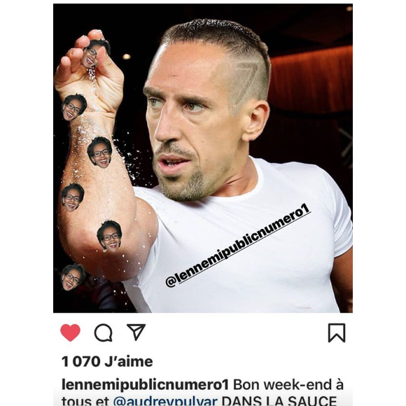 Wahiba Ribéry, la femme de Franck Ribéry, règle ses comptes sur Instagram, le 4 janvier 2019.