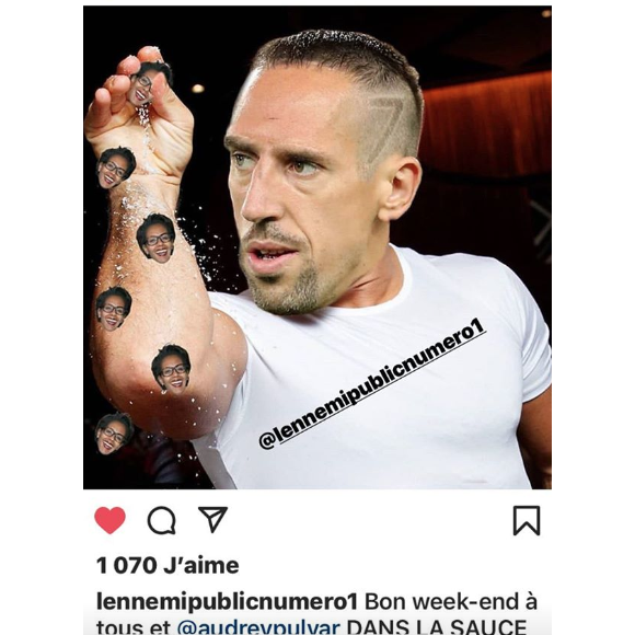 Wahiba Ribéry, la femme de Franck Ribéry, règle ses comptes sur Instagram, le 4 janvier 2019.