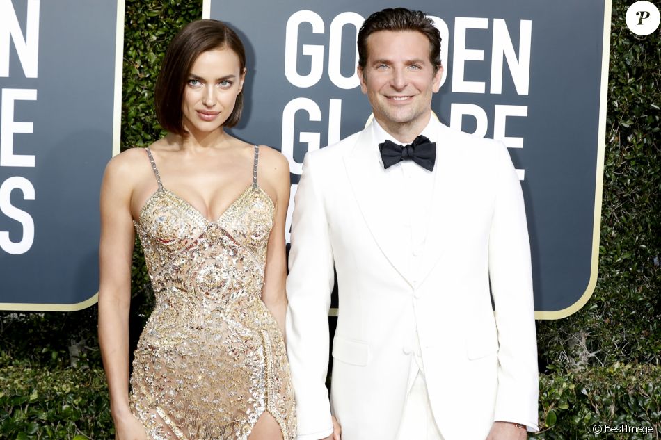 Irina Shayk Et Son Compagnon Bradley Cooper 76e Ceremonie Annuelle Des Golden Globe Awards Au Beverly Hilton Hotel A Los Angeles Le 6 Janvier 2019 Purepeople