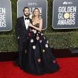 Heidi Klum et son fiancé Tom Kaulitz - 76e cérémonie annuelle des Golden Globe Awards au Beverly Hilton Hotel à Los Angeles, le 6 janvier 2019.