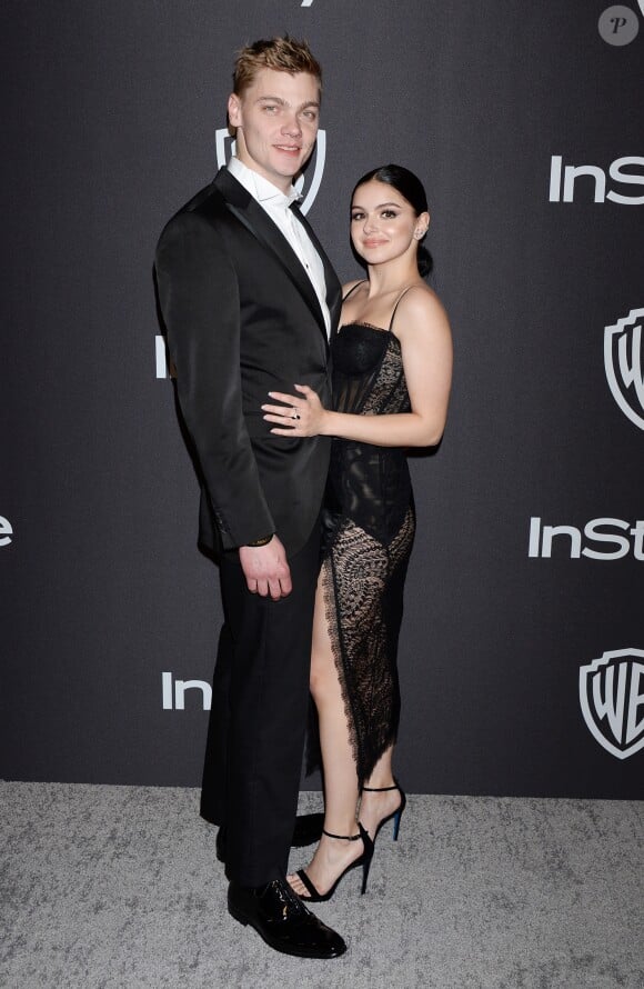 Ariel Winter et son compagnon Levi Meaden à l'after party InStyle and Warner Bros pour la 76e cérémonie annuelle des Golden Globe Awards à Los Angeles, le 6 janvier 2019.