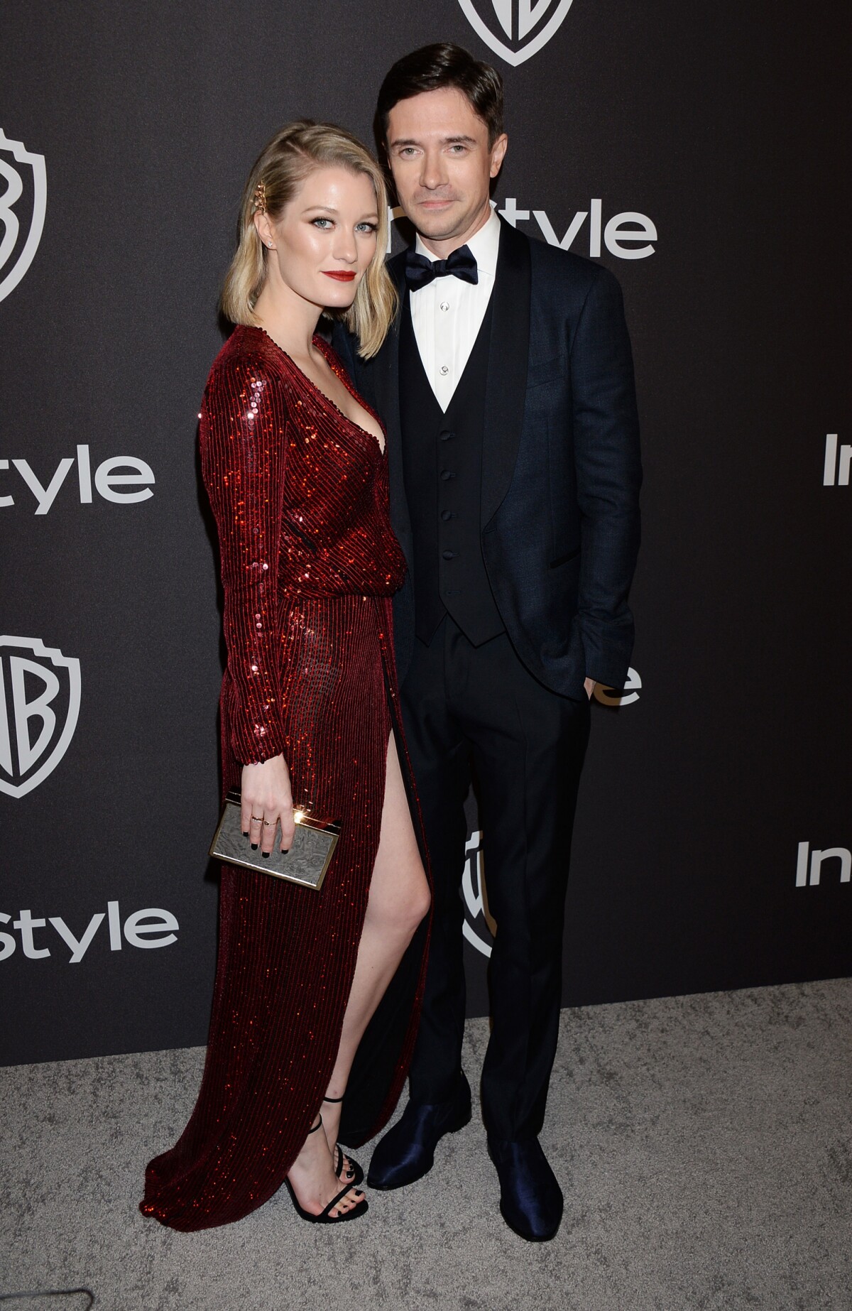 Photo : Topher Grace et sa femme Ashley Hinshaw à l'after party InStyle ...