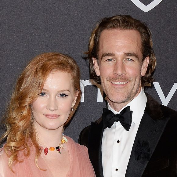 James Van Der Beek et sa femme Kimberly Brook à l'after party InStyle and Warner Bros pour la 76e cérémonie annuelle des Golden Globe Awards à Los Angeles, le 6 janvier 2019.
