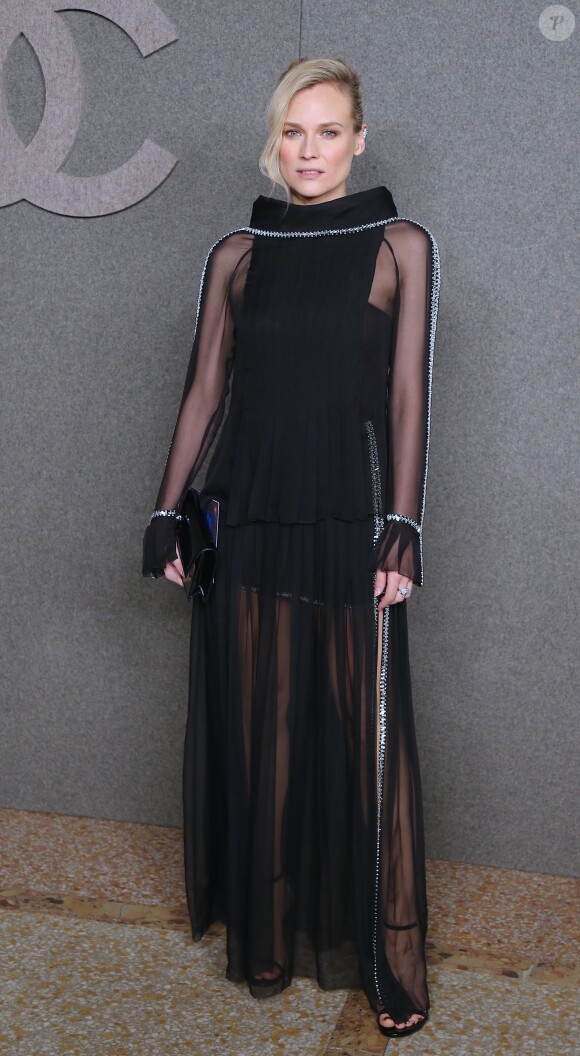 Diane Kruger - Photocall du défilé de mode The Chanel Croisiere au Metropolitan Museum à New York, le 4 décembre 2018.