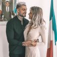 Jessica Thivenin et Thibault Garcia lors de leur mariage civil à Dubaï, Instagram, 1er janvier 2019