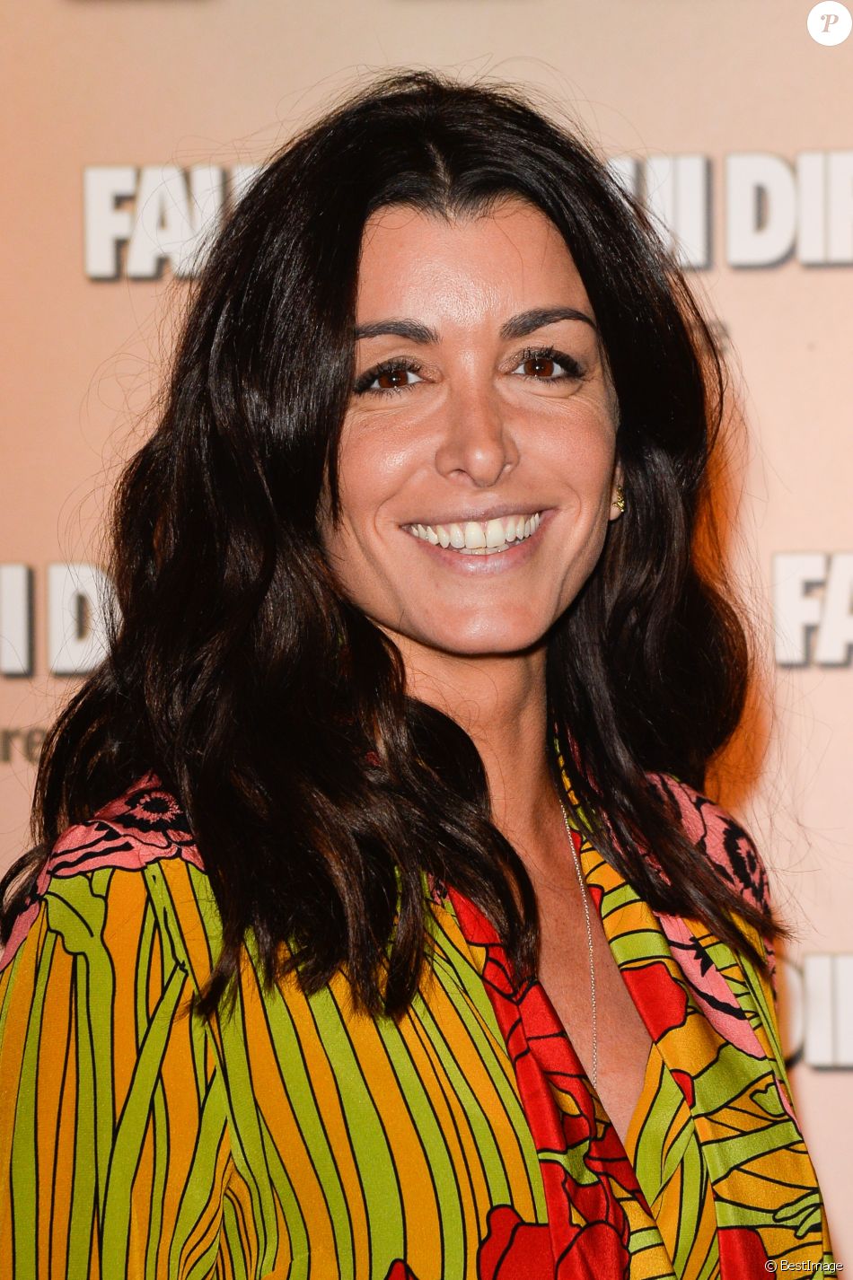 Jenifer Bartoli lors de l'avant-première du film Faut pas lui dire à l ...