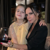Victoria et Harper Beckham. Janvier 2019.