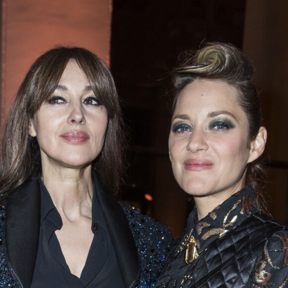 Monica Bellucci et Marion Cotillard - Soirée des révélations des César 2019 au Petit Palais à Paris, France, le 14 janvier 2019. © Olivier Borde/Bestimage