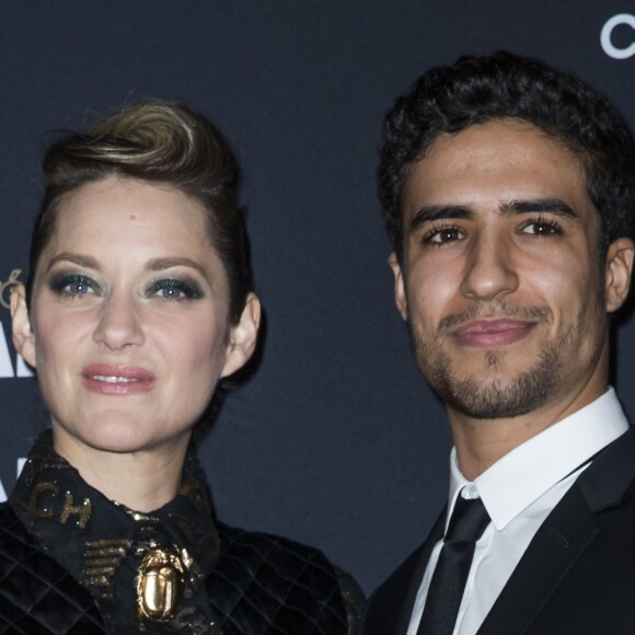 Shaïn Boumedine (Révélations César 2019 – Comédien dans Mektoub My Love: Canto Uno) et Marion Cotillard - Soirée des révélations des César 2019 au Petit Palais à Paris, France, le 14 janvier 2019. © Olivier Borde/Bestimage