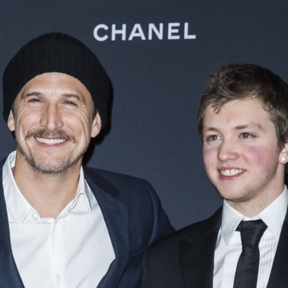 Guillaume Canet et Anthony Bajon (Révélations César 2019 – Comédien dans La Prière) - Soirée des révélations des César 2019 au Petit Palais à Paris, France, le 14 janvier 2019. © Olivier Borde/Bestimage
