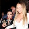 Mariah Carey et son assistante Lianna Azaria à la sortie du TAO Beauty & Essex à Hollywood, le 5 avril 2017.