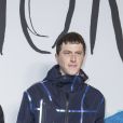 Finnegan Oldfield lors du photocall du défilé Christian Dior Homme automne hiver 2018/2019 au Champs de Mars à Paris le 18 janvier 2019. © Olivier Borde / Bestimage