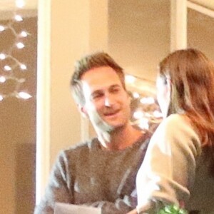 Exclusif - Jennifer Garner et son compagnon John Miller se retrouvent en amoureux à Los Angeles le 7 janvier 2019.