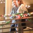 Exclusif - Jennifer Garner et son compagnon John Miller se retrouvent en amoureux à Los Angeles le 7 janvier 2019.