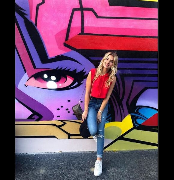 Tiffany, à Miami. Instagram, le 20 janvier 2019