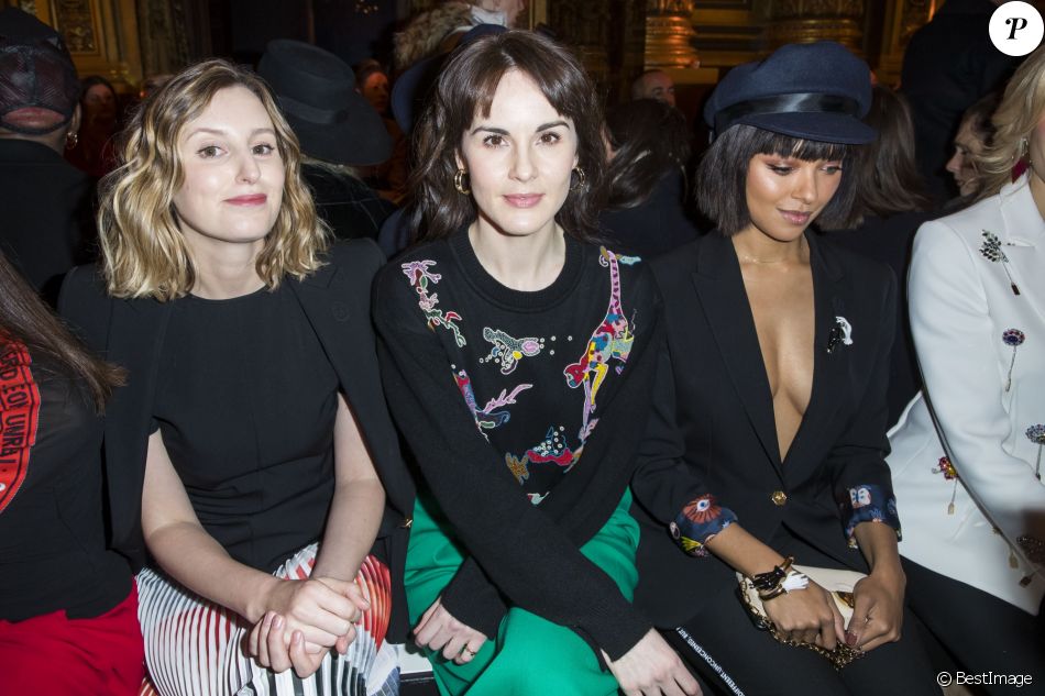Laura Carmichael, Michelle Dockery et Kate Graham au front row du
