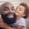 Kaaris avec sa fille Okou Brooklyn Amra sur Instagram le 3 juin 2018.