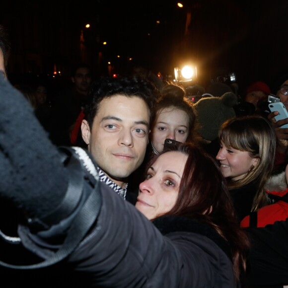 Rami Malek - Arrivées des people au défilé de mode Haute-Couture printemps-été 2019 Valentino à l'hôtel Salomon de Rotschild à Paris le 23 janvier 2019. © Veeren-CVS/Bestimage