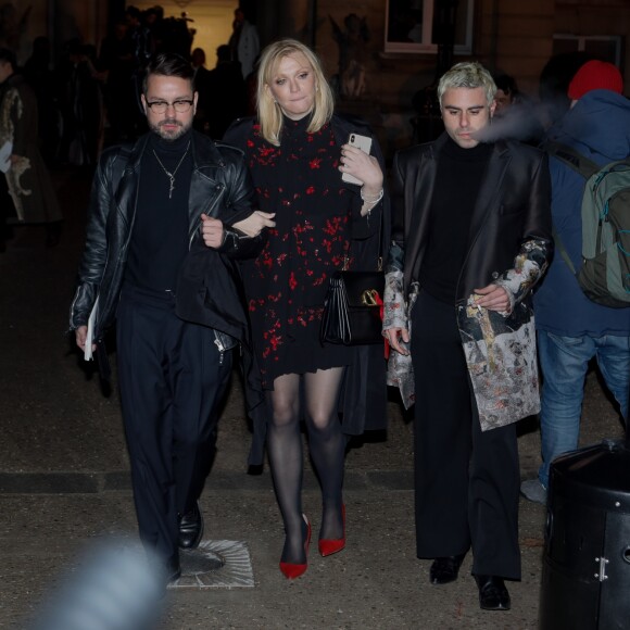 Courtney Love - Arrivées des people au défilé de mode Haute-Couture printemps-été 2019 Valentino à l'hôtel Salomon de Rotschild à Paris le 23 janvier 2019. © Veeren-CVS/Bestimage