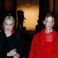 Mia Goth - Arrivées des people au défilé de mode Haute-Couture printemps-été 2019 Valentino à l'hôtel Salomon de Rotschild à Paris le 23 janvier 2019. © Veeren-CVS/Bestimage