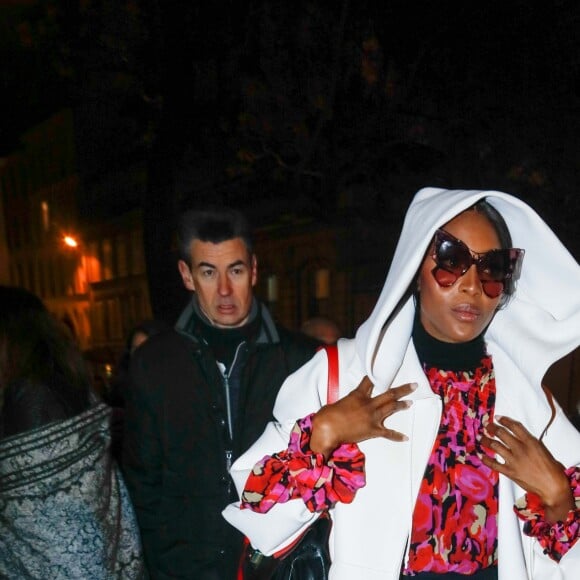 Naomi Campbell - Arrivées des people au défilé de mode Haute-Couture printemps-été 2019 Valentino à l'hôtel Salomon de Rotschild à Paris le 23 janvier 2019. © Veeren-CVS/Bestimage