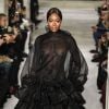 Défilé Valentino, collection Haute Couture printemps-été 2019 lors de la Fashion Week de Paris, le 23 janvier 2019.