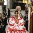 Défilé Valentino, collection Haute Couture printemps-été 2019 lors de la Fashion Week de Paris, le 23 janvier 2019.