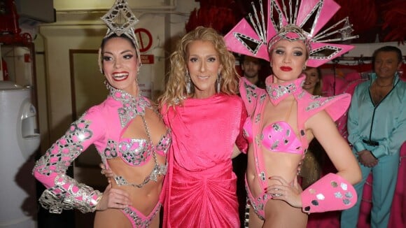 Céline Dion : Toutes les photos de sa folle soirée au Moulin Rouge !