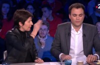 Gros clash entre Charles Consigny et Christine Angot dans "On n'est pas couché" le 26 janvier 2019 sur France 2.