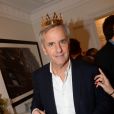 Exclusif - Bernard de La Villardière - Célébration de la galette des rois dans les locaux de la Fondation Claude-Pompidou à Paris, le 28 janvier 2019. © Rachid Bellak/LMS/Bestimage