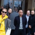 Céline Dion quitte l'hôtel de Crillon à Paris le 29 janvier 2019.