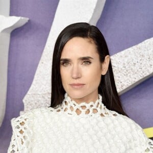 Jennifer Connelly, entièrement habillée en Louis Vuitton à l'avant-première de "Alita: Battle Angel" à Londres, le 31 janvier 2019.