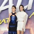 Jennifer Connelly et Rosa Salazar à l'avant-première de "Alita: Battle Angel" à Londres, le 31 janvier 2019.