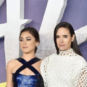 Jennifer Connelly et Rosa Salazar à l'avant-première de "Alita: Battle Angel" à Londres, le 31 janvier 2019.