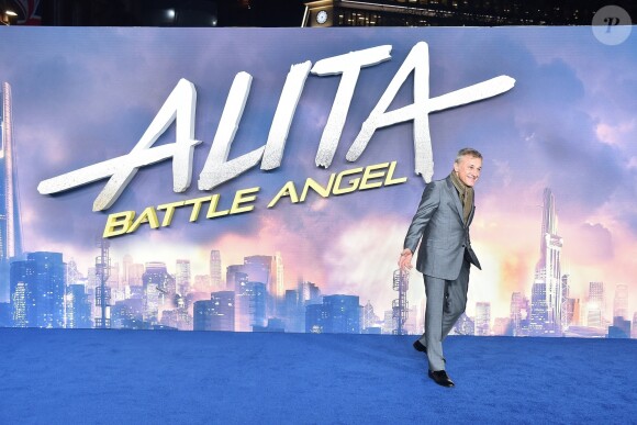 Christoph Waltz à l'avant-première de "Alita: Battle Angel" à Londres, le 31 janvier 2019.