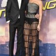 Dua Lipa et Isaac Carew à l'avant-première de "Alita: Battle Angel" à Londres, le 31 janvier 2019.