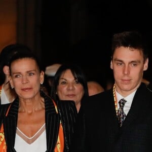 La princesse Stéphanie de Monaco, Pauline Ducruet, Louis Ducruet, Camille Gottlieb lors de la 43ème édition du festival international du cirque de Monte-Carlo le 18 janvier 2019. © Claudia Albuquerque / Bestimage