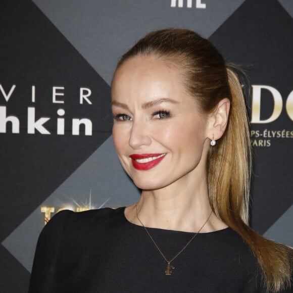 Adriana Karembeu au photocall de la 15ème édition Top Model Belgium au Lido à Paris, France, le 3 février 2019. © Marc Ausset-Lacroix/Bestimage