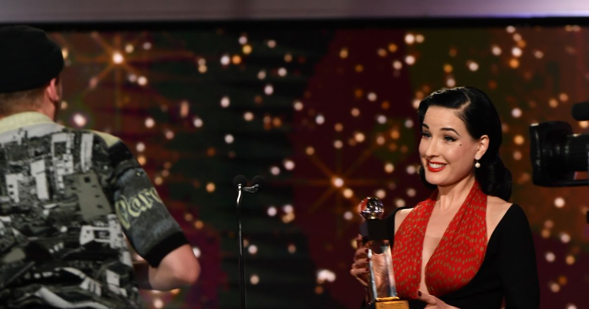 Exclusif - Dita von Teese et Eddy de Pretto (Globe de Cristal du