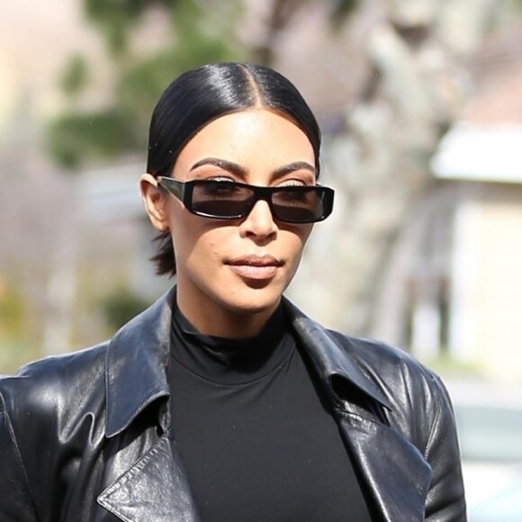 Exclusif - Kim Kardashian à Los Angeles, le 4 février 2019.