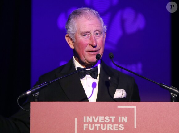 Le prince Charles à la réception du Prince's Trust 'Invest in Futures' à l'hôtel Savoy à Londres le 7 février 2019.
