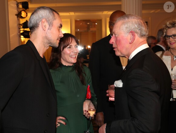 Steve John Shepherd et Anna Wilson-Jones - Le prince Charles, prince de Galles, arrive à la réception du Prince's Trust 'Invest in Futures' à l'hôtel Savoy à Londres le 7 février 2019.