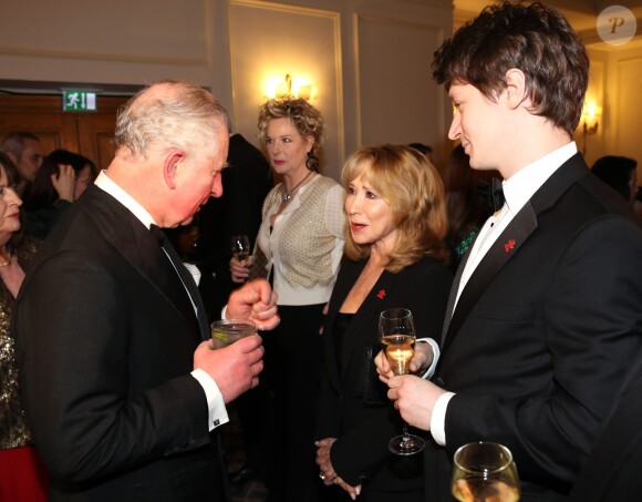 Felicity Kendal - Le prince Charles, prince de Galles, arrive à la réception du Prince's Trust 'Invest in Futures' à l'hôtel Savoy à Londres le 7 février 2019.