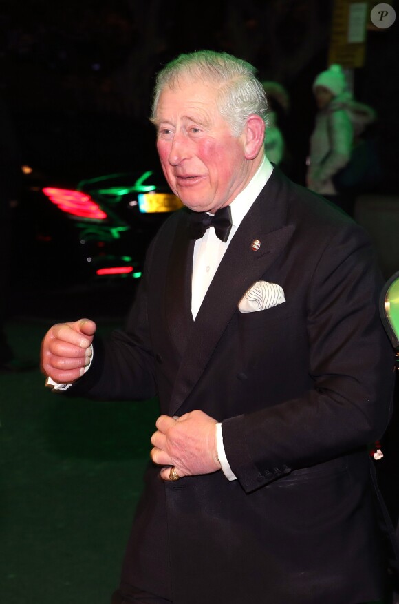 - Le prince Charles, prince de Galles, arrive à la réception du Prince's Trust 'Invest in Futures' à l'hôtel Savoy à Londres le 7 février 2019.