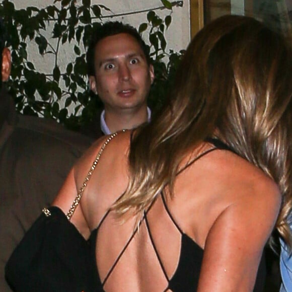 Exclusif - Jennifer Aniston qui fête ses 50 ans arrive à sa soirée d'anniversaire au Sunset Tower à Los Angeles le 9 février, 2019