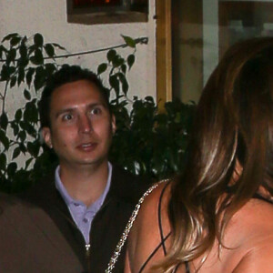 Exclusif - Jennifer Aniston qui fête ses 50 ans arrive à sa soirée d'anniversaire au Sunset Tower à Los Angeles le 9 février, 2019