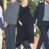 Kate Hudson - Les célébrités quittent la soirée du 50ème anniversaire de Jennifer Aniston au Sunset Towers Hotel à West Hollywood, son ex compagnon B. Pitt était invité à la soirée le 9 février, 2019